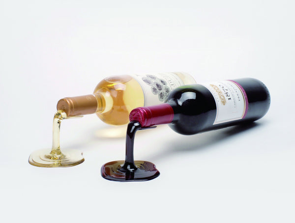 Spilled Wine Bottle Holder